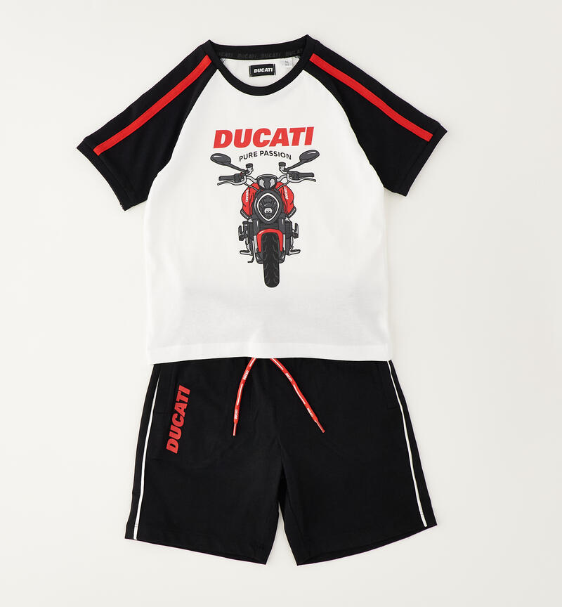 Completo per bambino Ducati BIANCO-0113