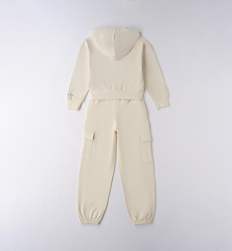 Completo per ragazza CREMA-0921
