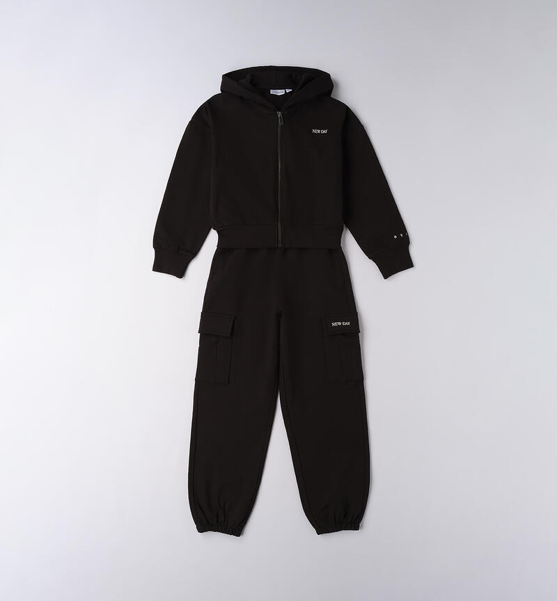 Completo per ragazza NERO-0658