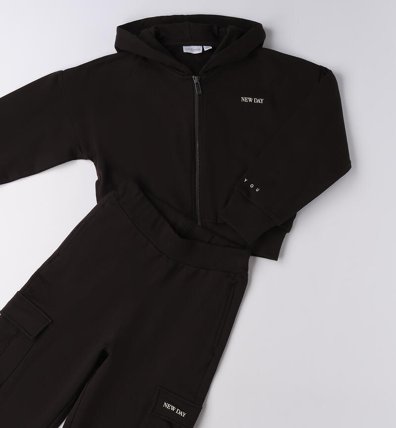 Completo per ragazza NERO-0658