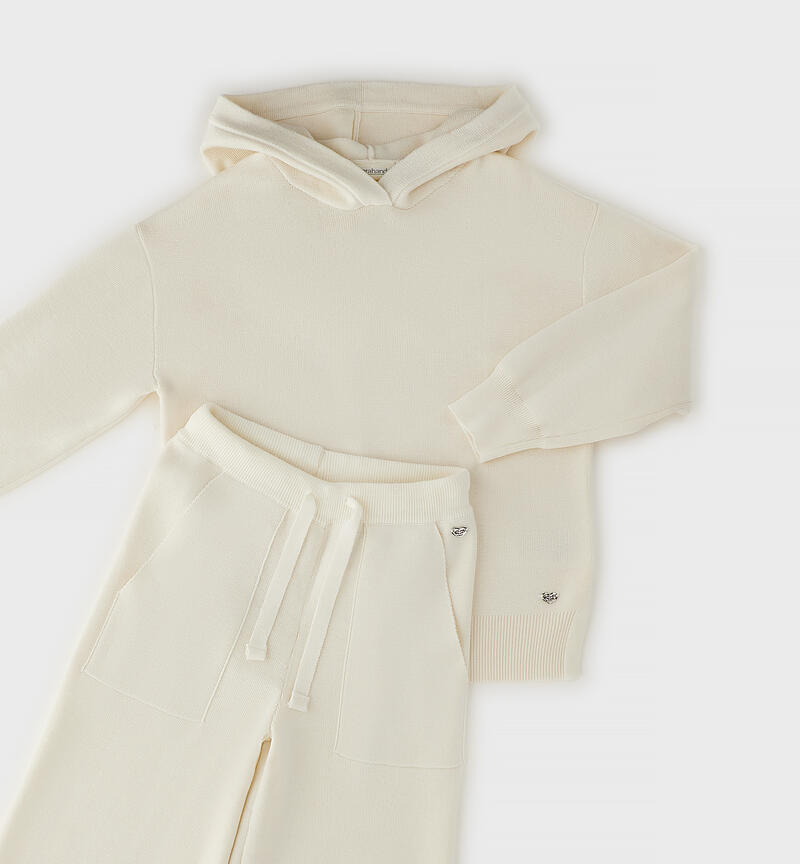 Completo per ragazza Sarabanda CREMA-0921
