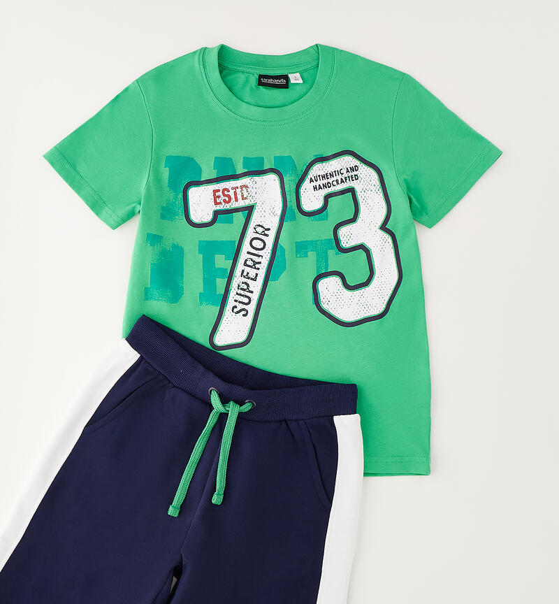 Sarabanda boy's outfit VERDE-5143