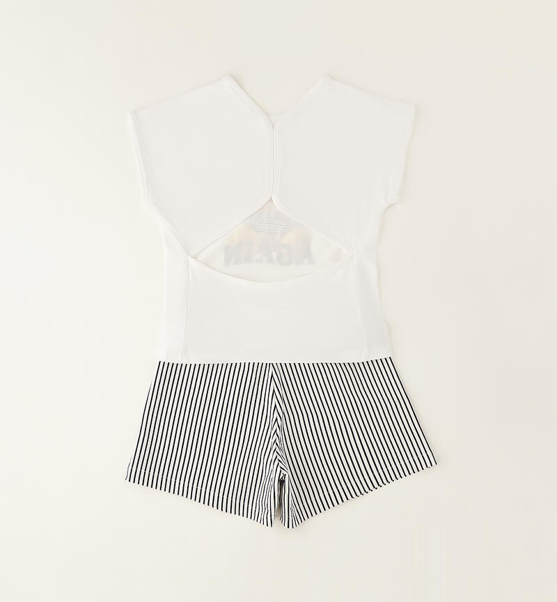 Sarabanda girl's outfit BIANCO-0113