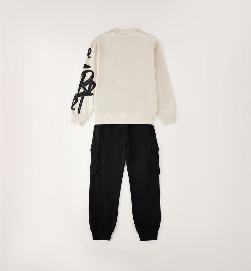 Sarabanda boy's outfit ECRU'-0432