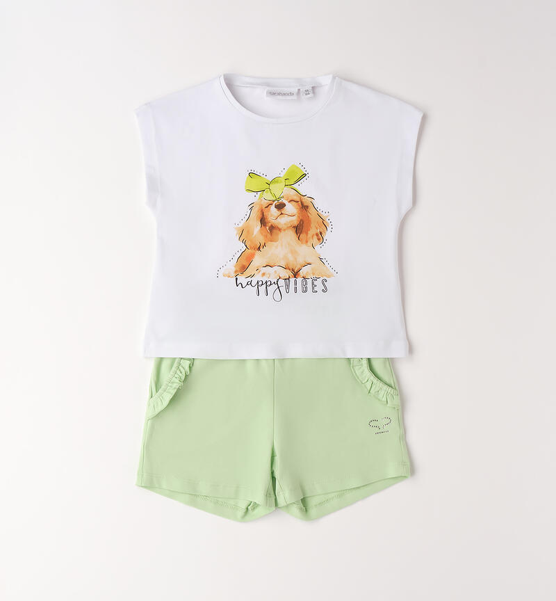 Completo Sarabanda estivo BIANCO-0113