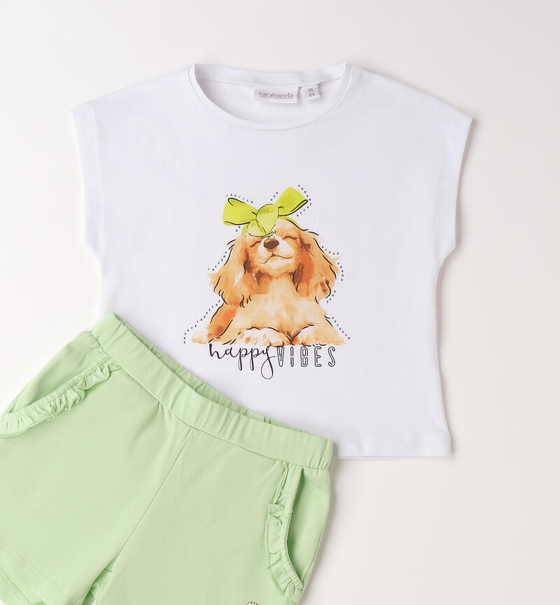 Completo Sarabanda estivo BIANCO-0113