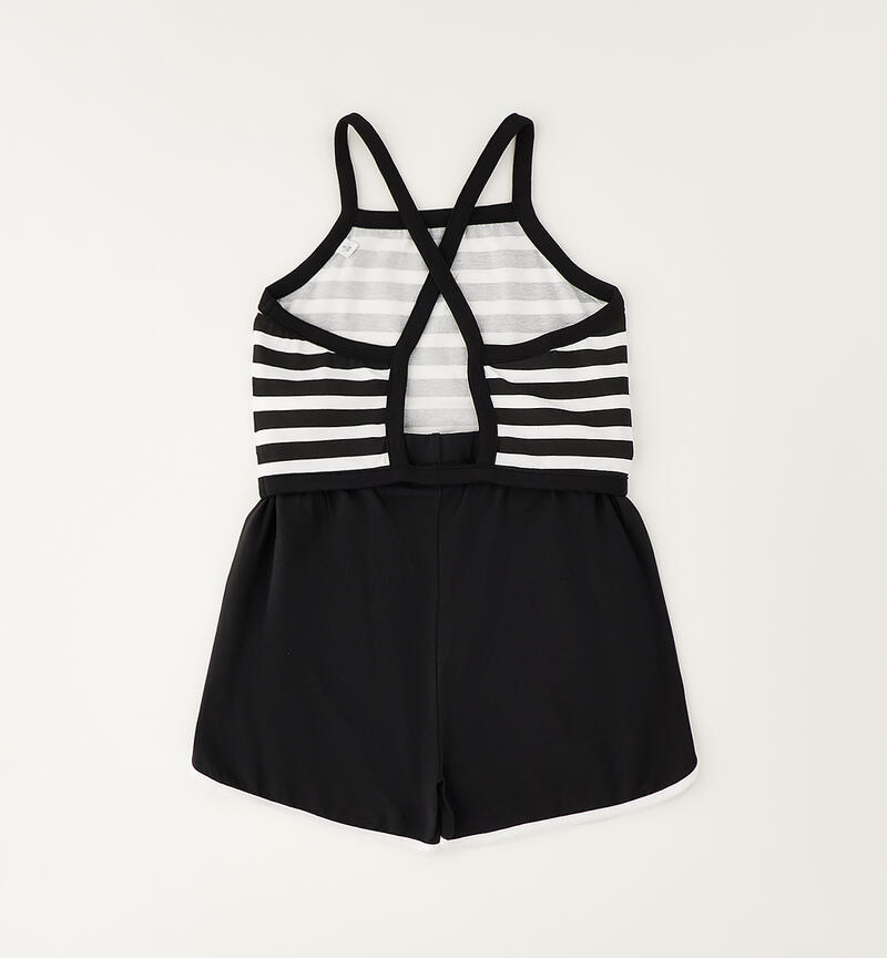 Sarabanda outfit for girls BIANCO-NERO-6CCU