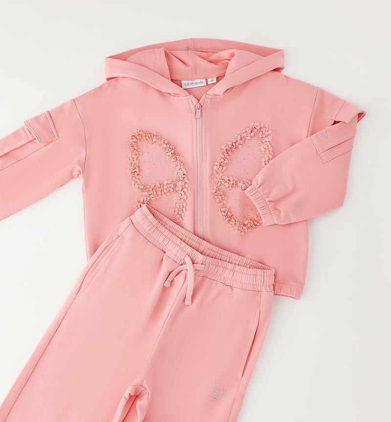 Girls' sportswear set PINK-2372
