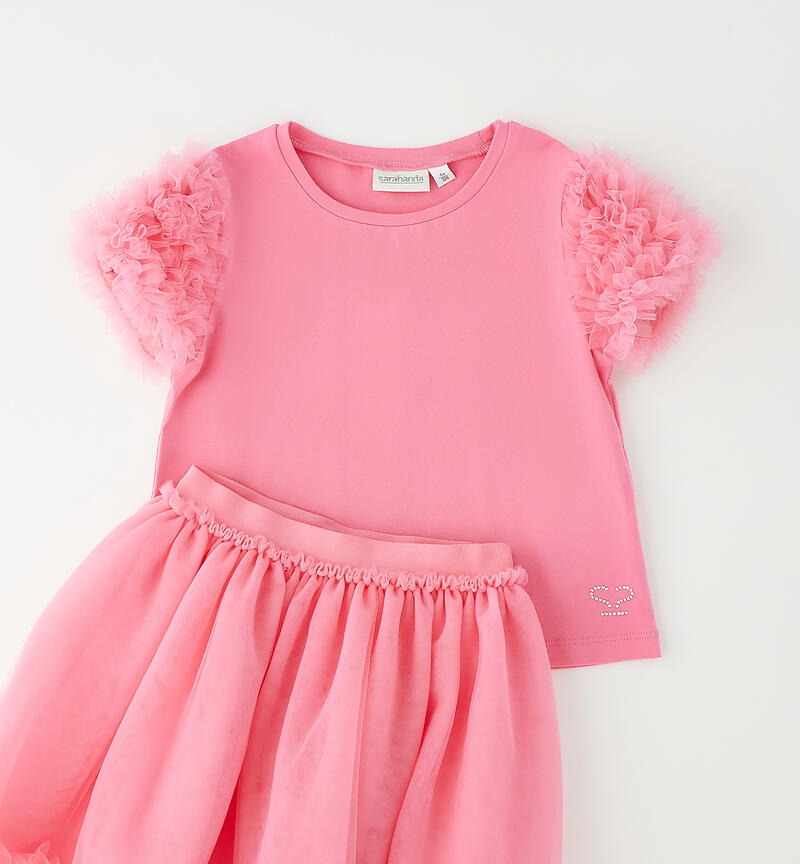 Tulle set for girls ROSA-2441