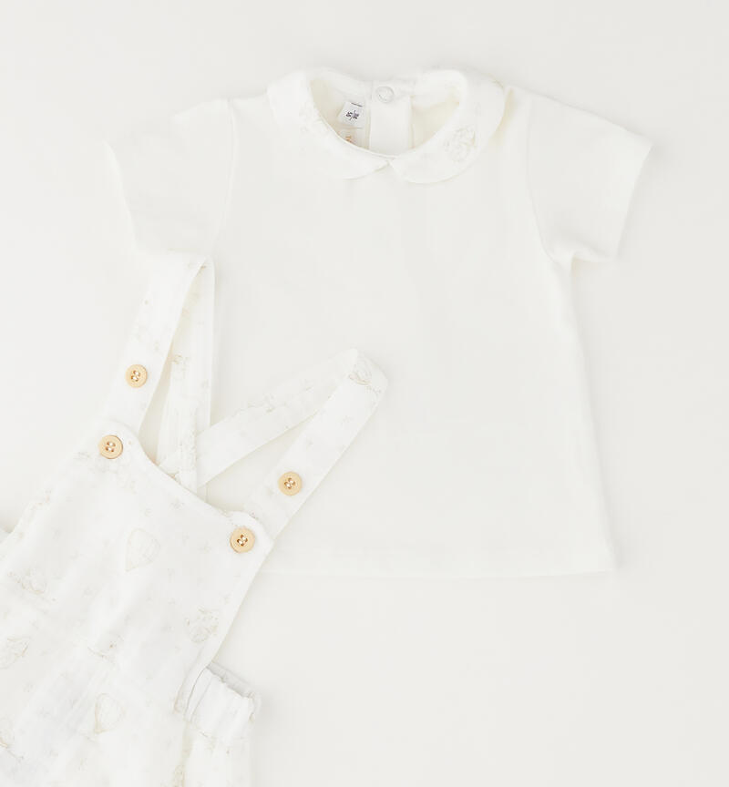 Minibanda unisex set PANNA-ECRU'-6BZU