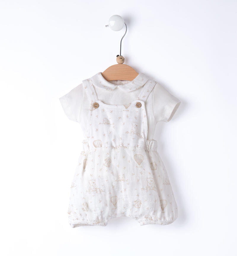 Minibanda unisex set PANNA-ECRU'-6BZU