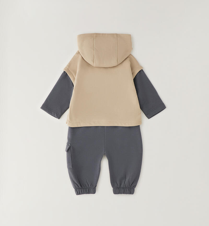 Coordinato neonato Minibanda BEIGE-0471