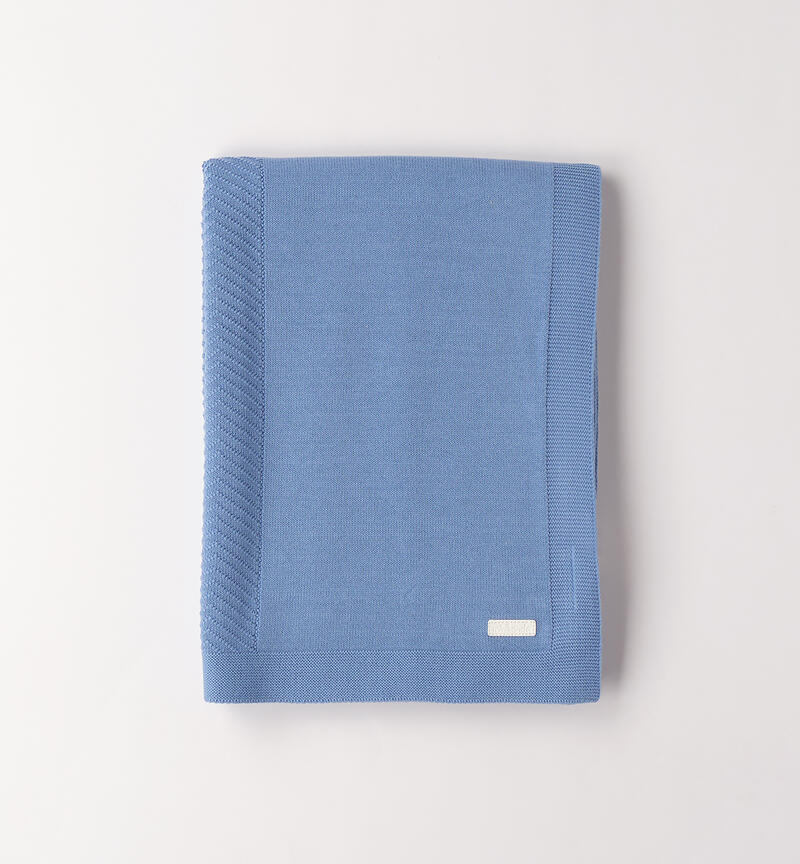 Minibanda baby blanket AZZURRO-3635