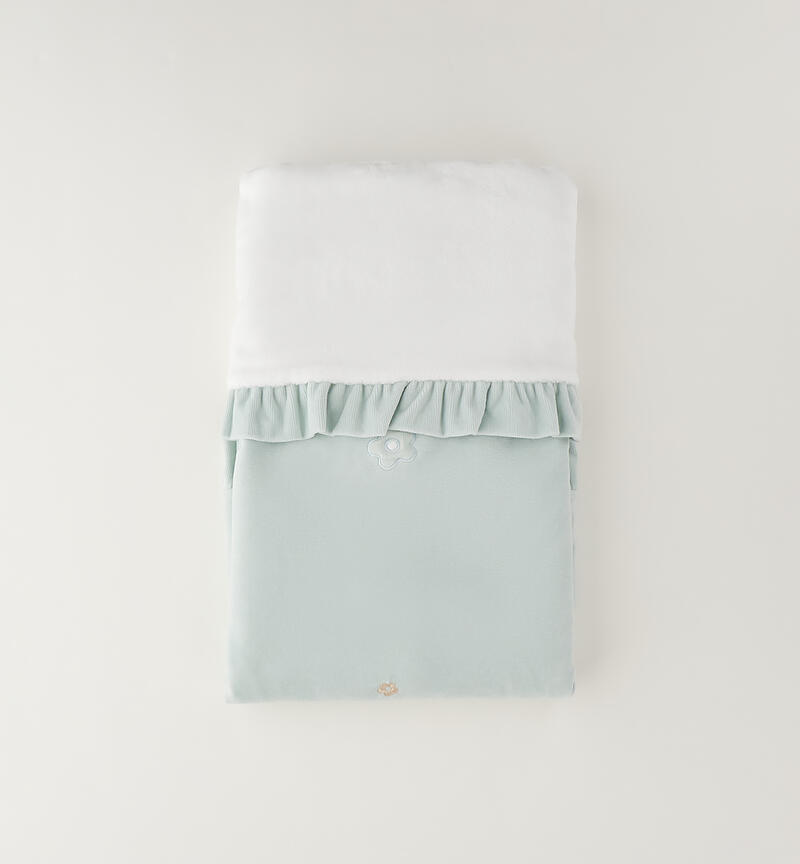 Baby blanket LIGHT MINT-4134