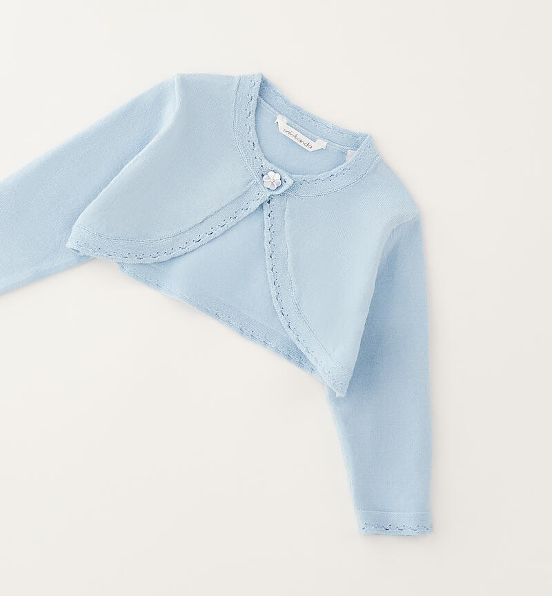 Girl's ceremonial shrug WINTER SKY-3942