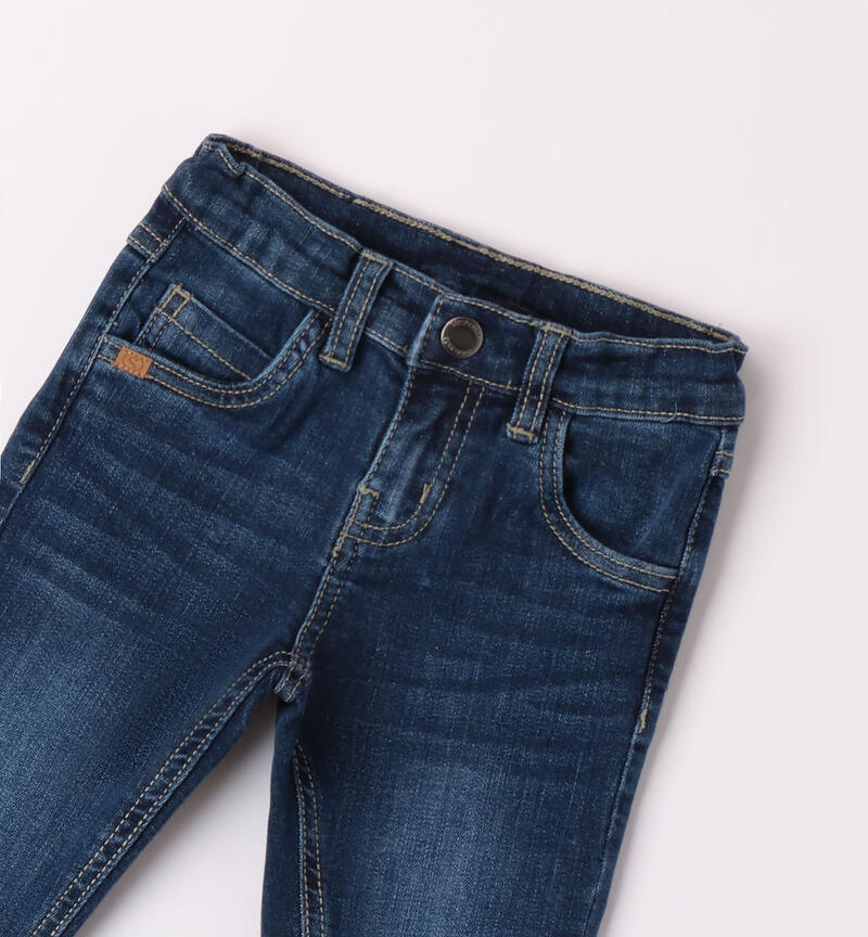 Boys' denim jeans STONE WASHED-7450