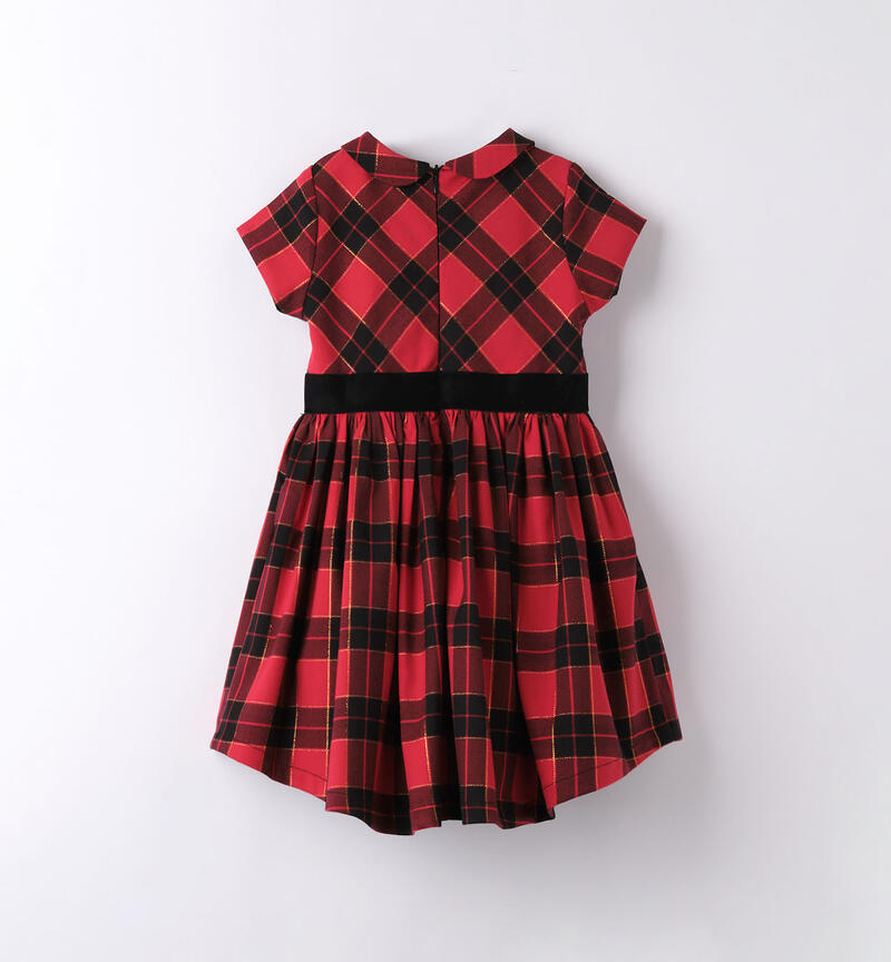 Elegante abito a righe bambina da 9 mesi a 8 anni Sarabanda ROSSO-2253