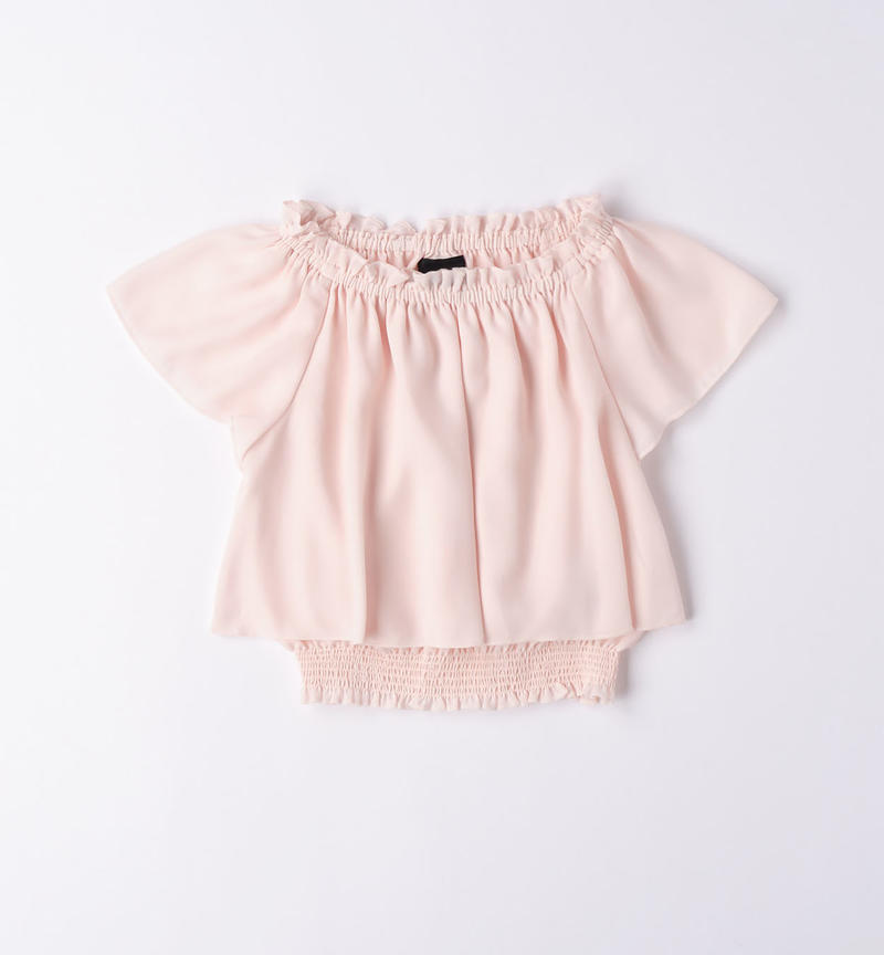 Sarabanda elegant shirt for girls from 8 to 16 years ROSA CIPRIA-2621
