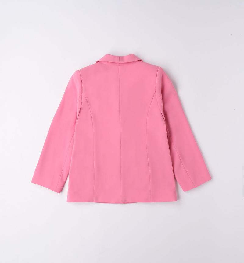 Sarabanda elegant jacket for girls from 8 to 16 years ROSA-2426