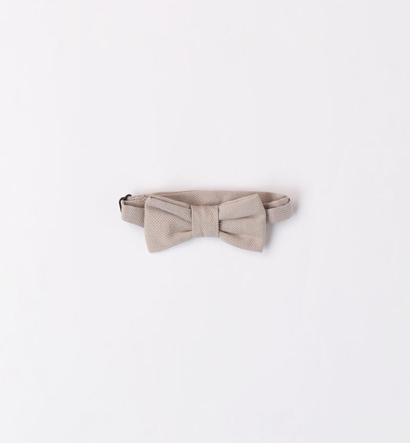 Boys' elegant bow tie BEIGE-0422