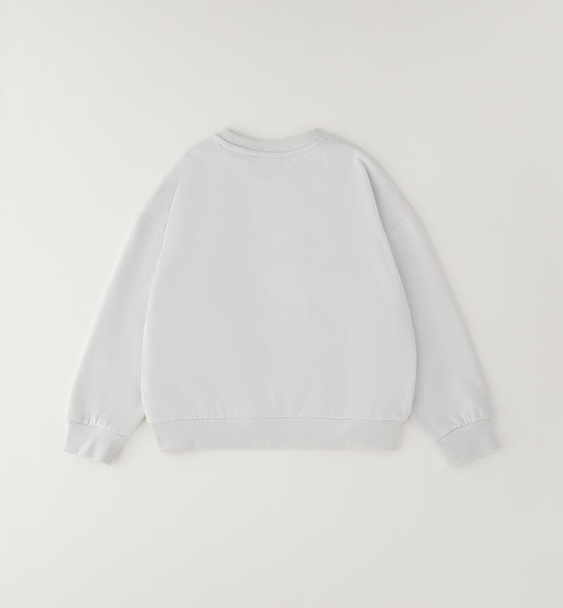 Felpa bambino girocollo GRIGIO-0561