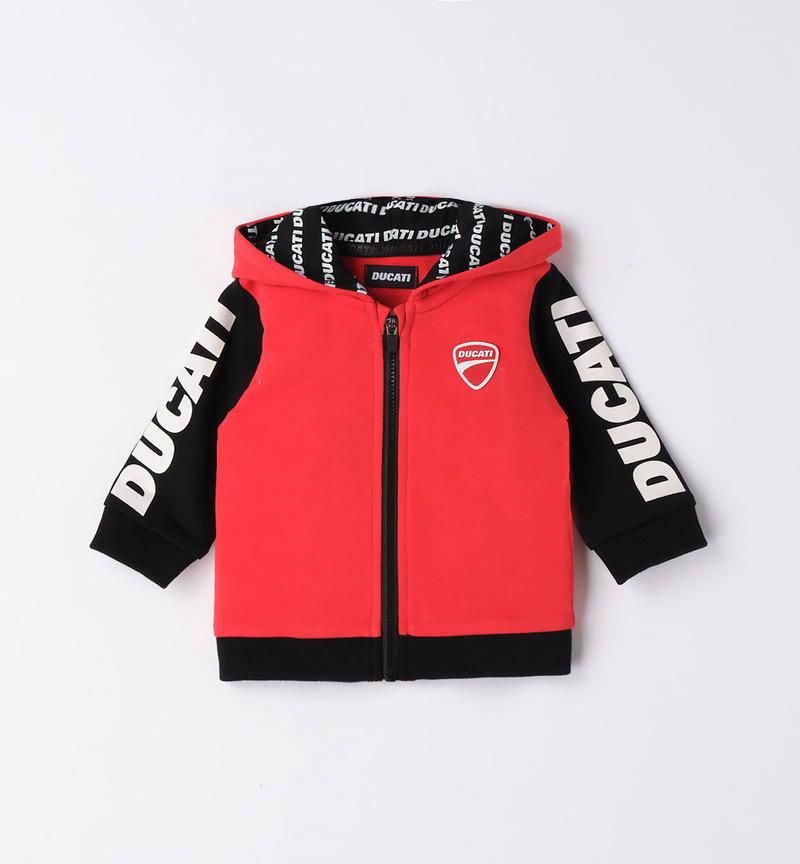 Ducati hoodie for boys from 3 to 24 months ROSSO-2236