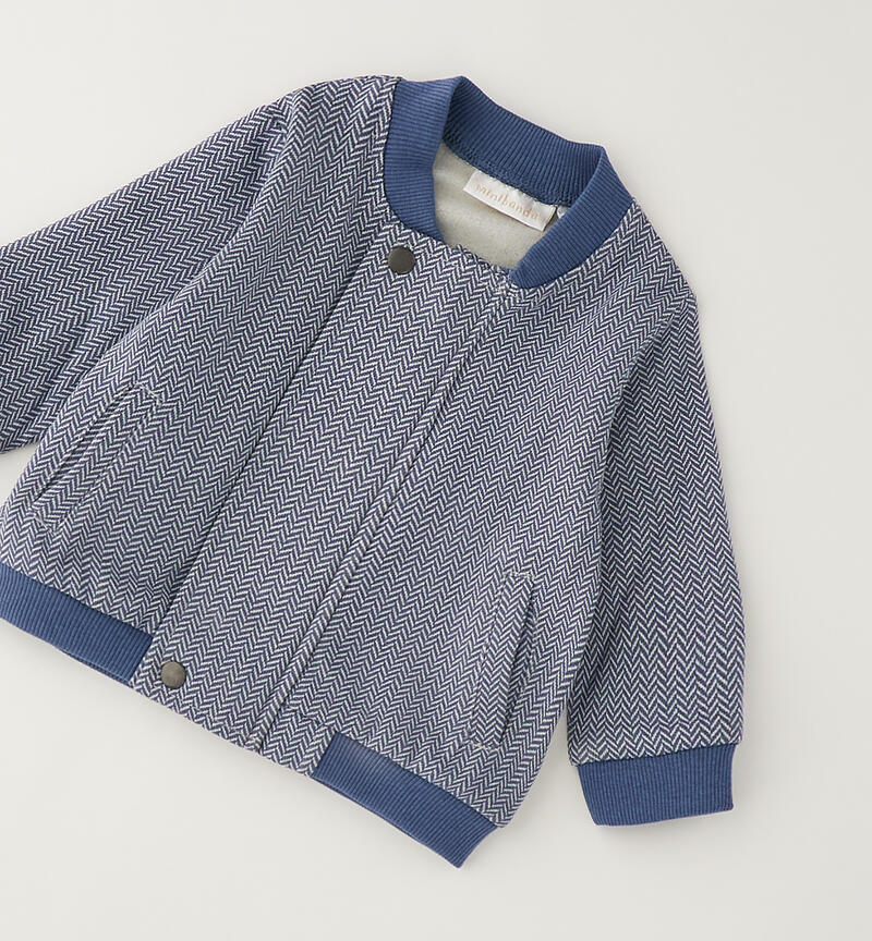 Felpa bimbo Minibanda BEIGE-BLU-6CFC