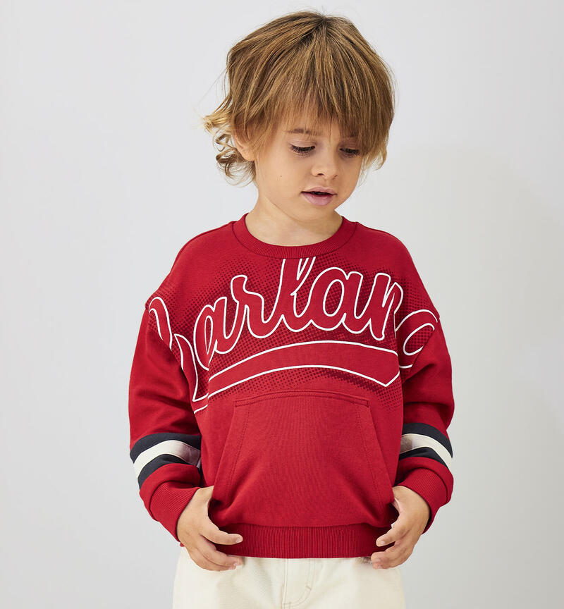 Kids' college sweatshirt ROSSO-2253