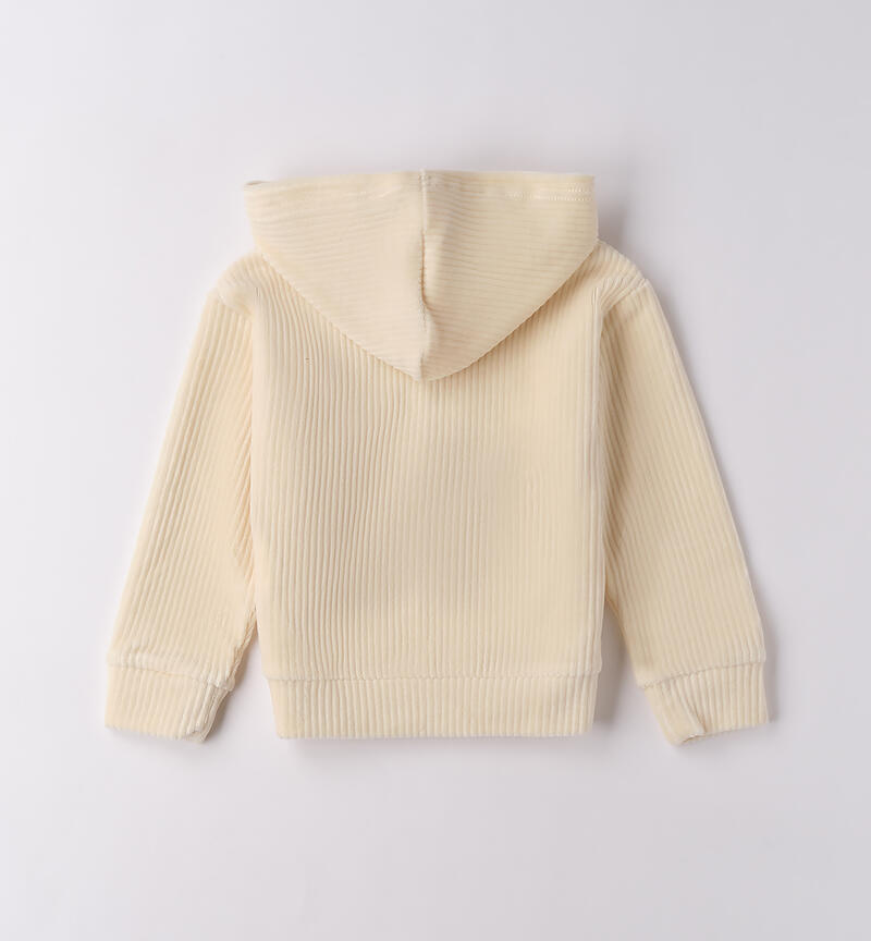 Girl's hoodie BEIGE-0151