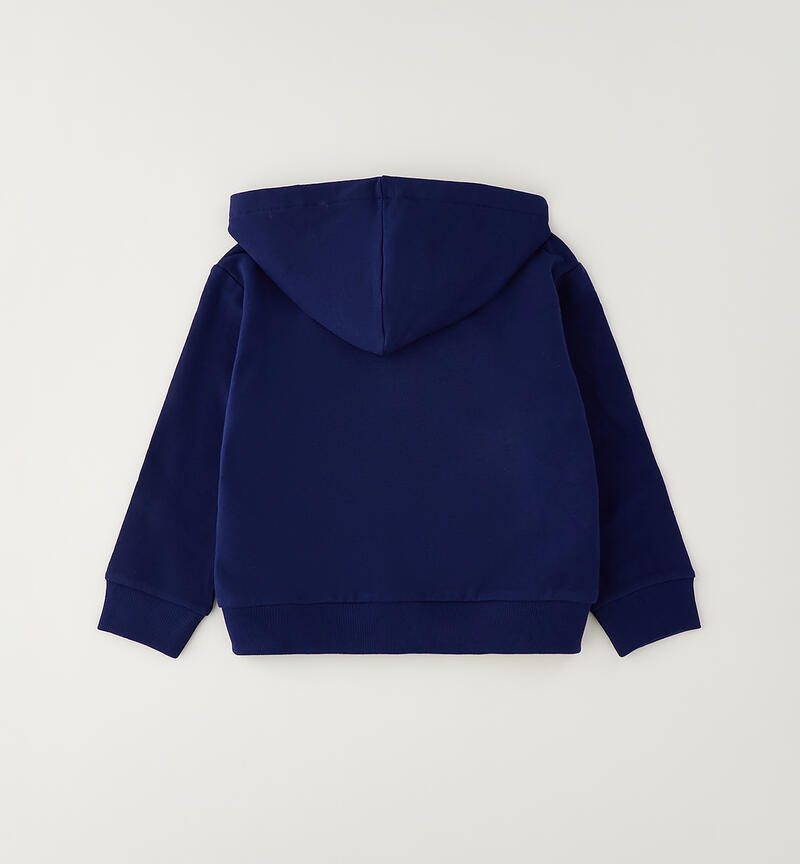 Felpa con cappuccio bambina NAVY-3547