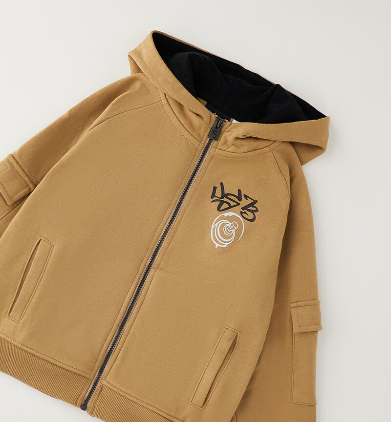 Kids' hoodie BEIGE-0747