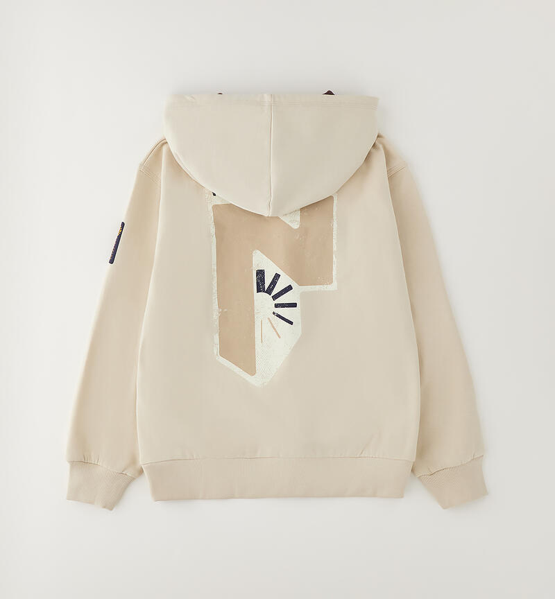 Boy's hoodie ECRU'-0164
