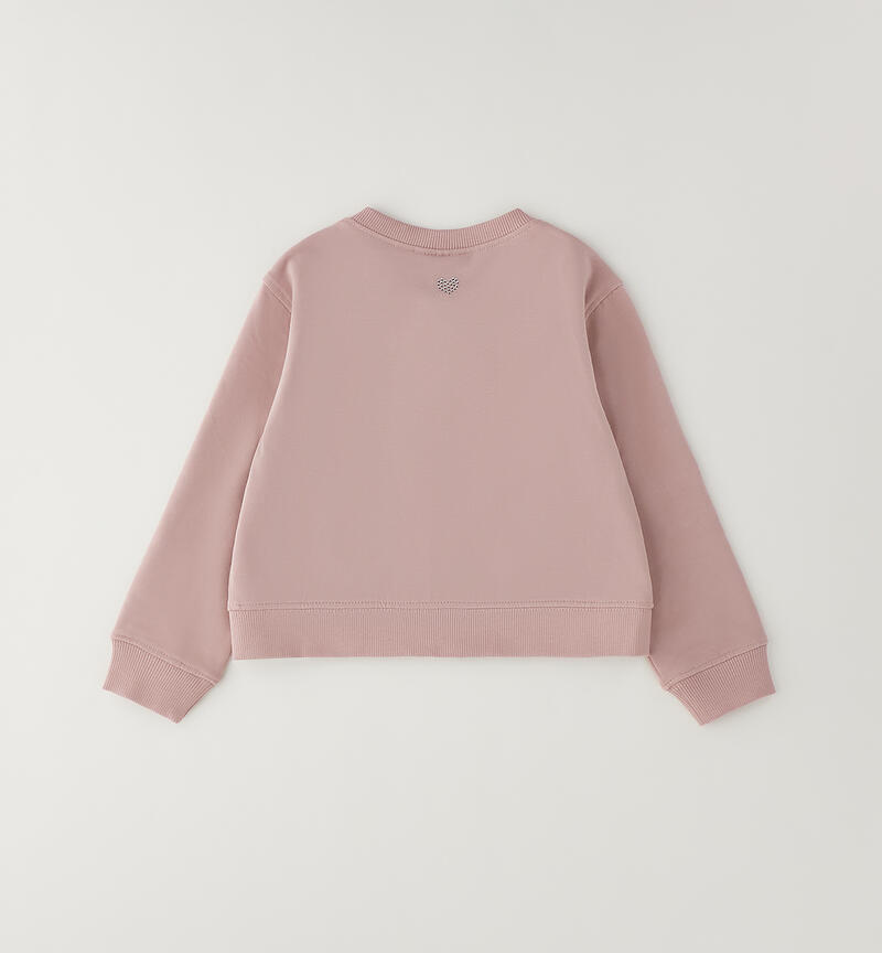 Felpa da bambina Sarabanda LIGHT PINK-2921