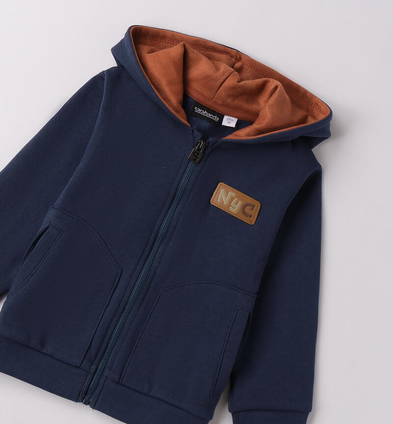 Sarabanda sweatshirt for boys BLU-3656