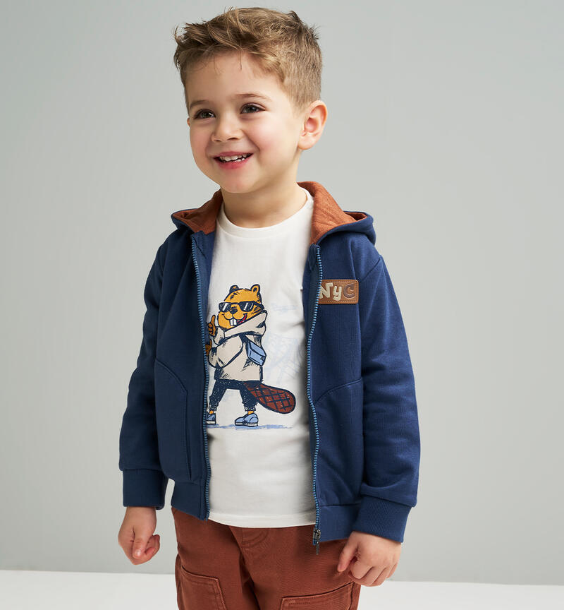 Sarabanda sweatshirt for boys BLU-3656