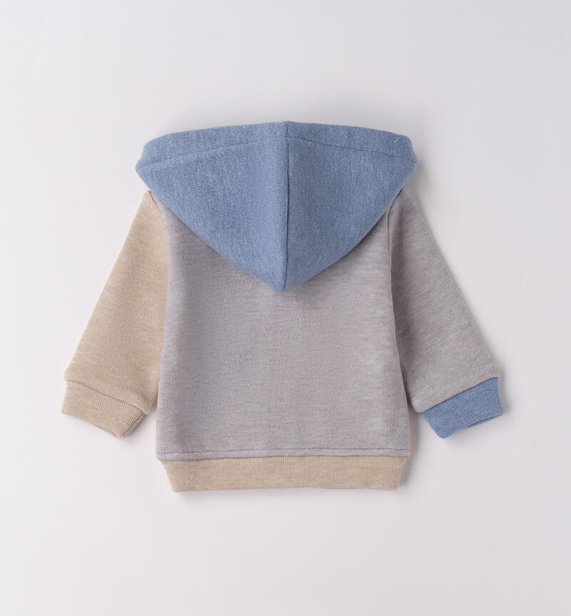 Felpa da bimbo BEIGE MELANGE-8965