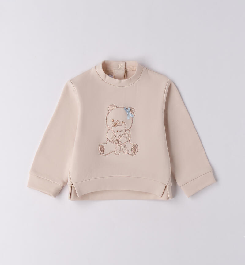 Baby girl sweatshirt CRYSTAL GRAY-2911
