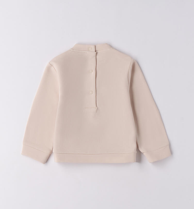Baby girl sweatshirt CRYSTAL GRAY-2911