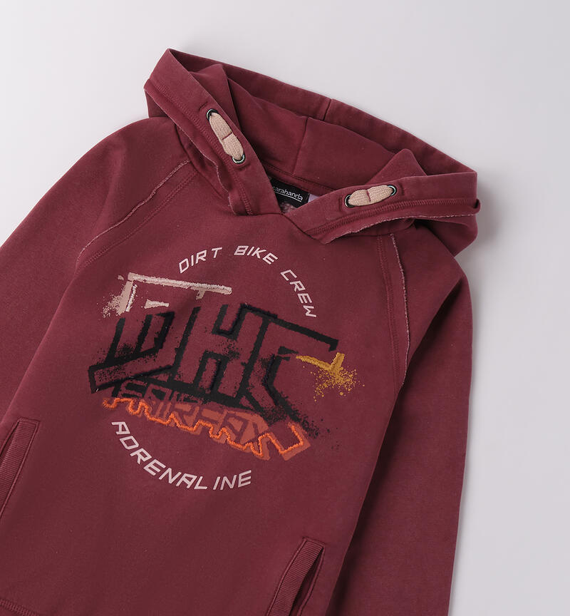 Sweatshirt for boys BORDEAUX-2953