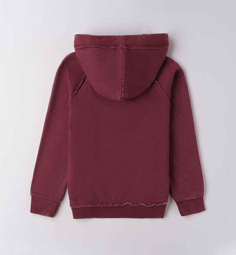 Sweatshirt for boys BORDEAUX-2953