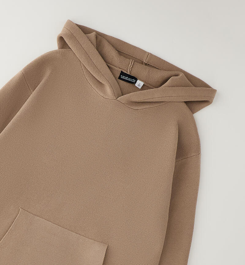 Felpa da ragazzo Sarabanda BEIGE-0414