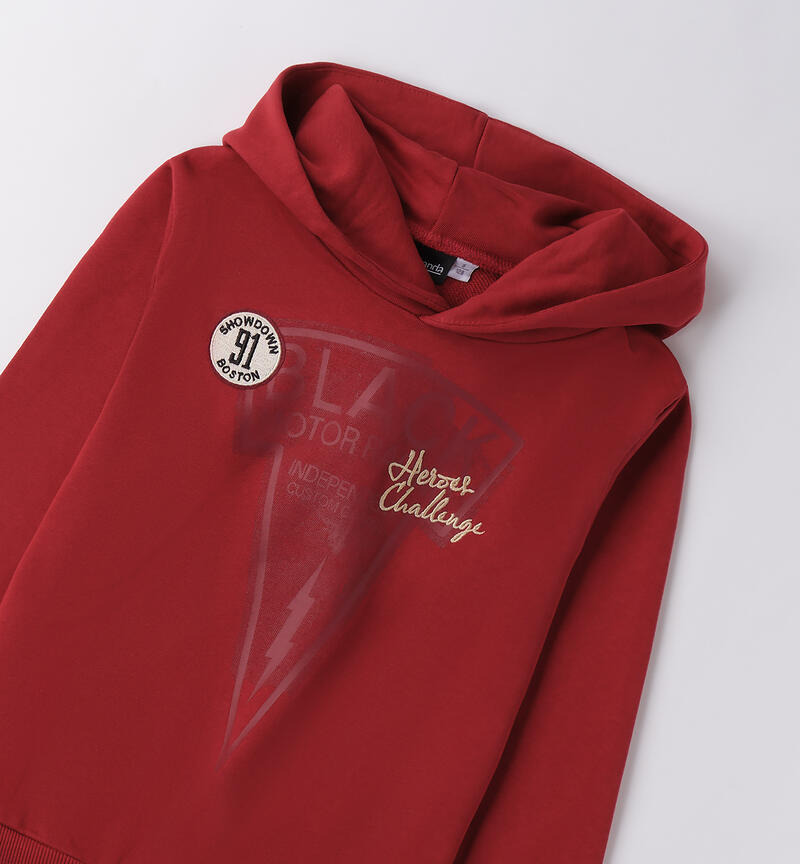 Felpa da ragazzo Sarabanda BORDEAUX-2297