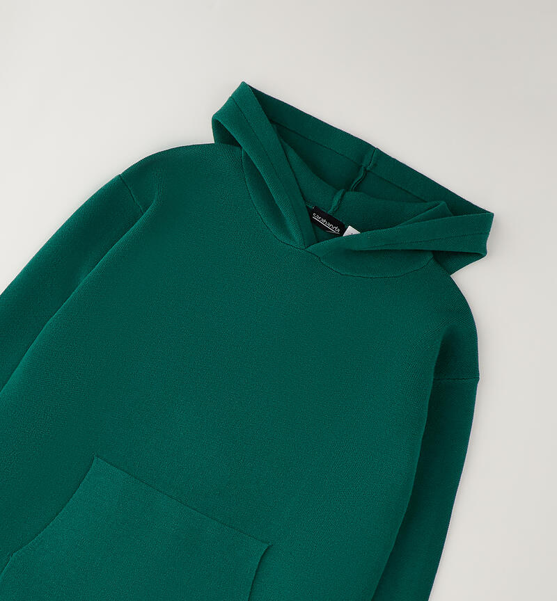 Felpa da ragazzo Sarabanda VERDE-4516