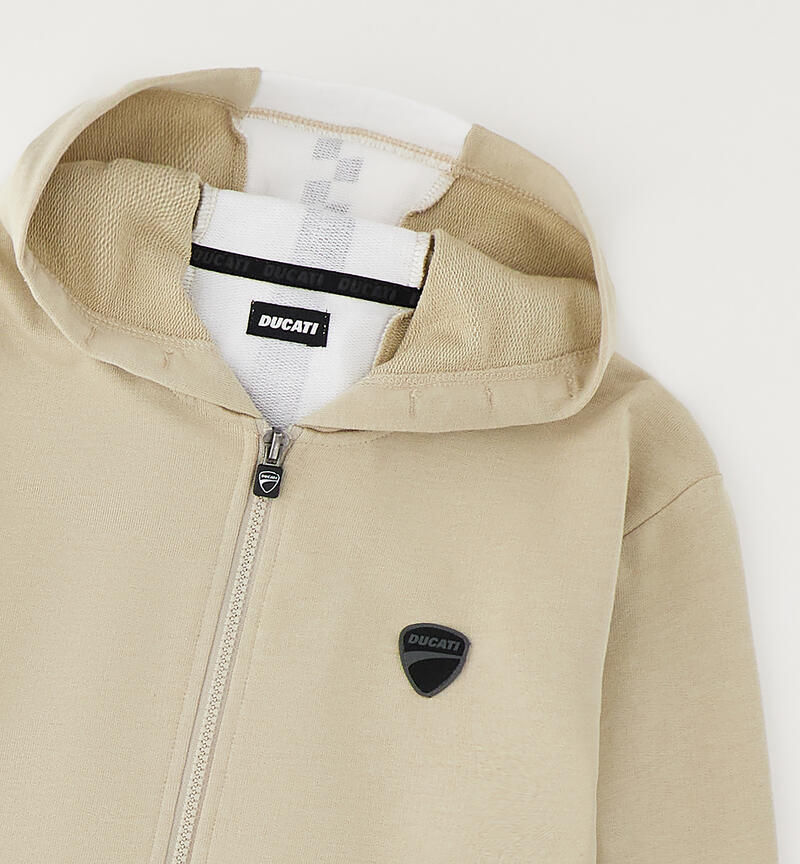 Ducati hooded sweatshirt BEIGE-0436