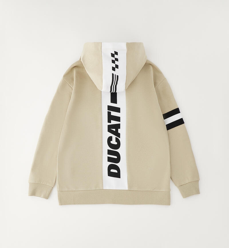 Ducati hooded sweatshirt BEIGE-0436