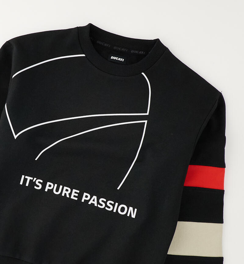 Felpa Ducati da bambino NERO-0658
