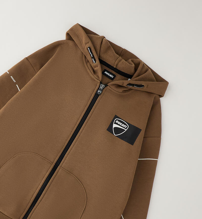 Felpa Ducati per ragazzo MARRONE-0949