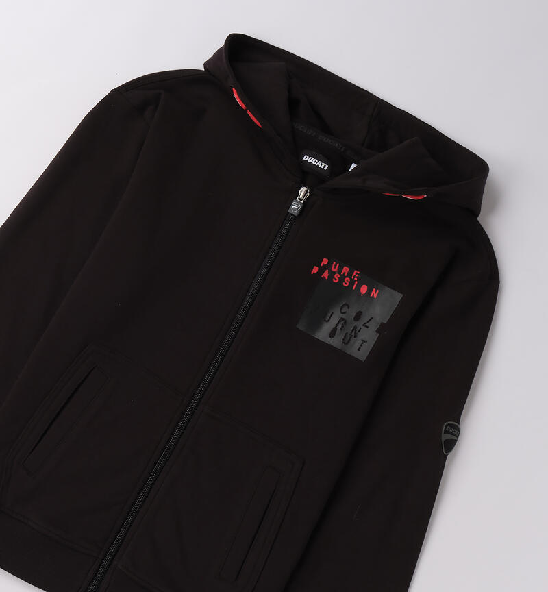 Felpa Ducati per ragazzo NERO-0658