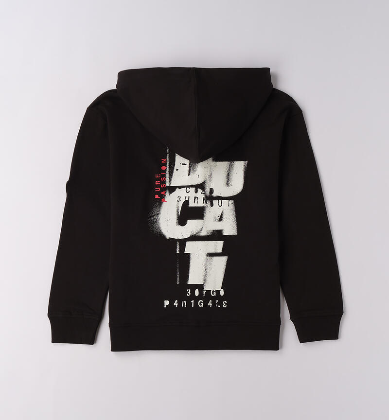 Felpa Ducati per ragazzo NERO-0658