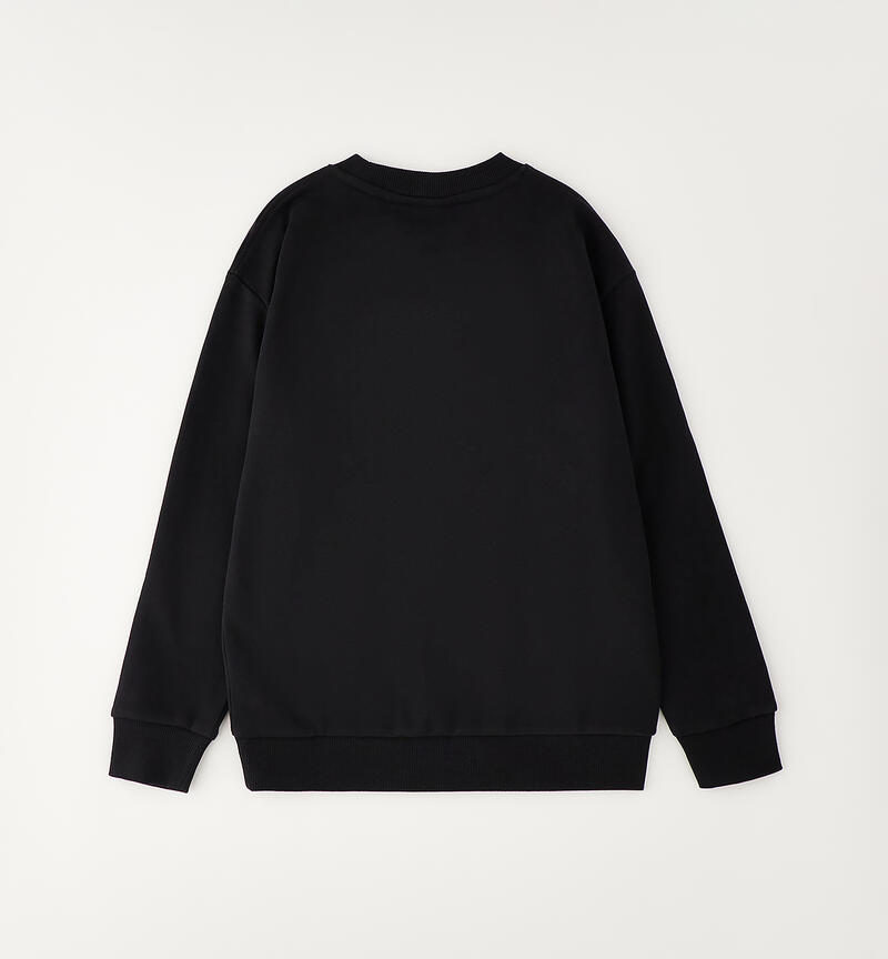 Boy's crewneck sweatshirt NERO-0658